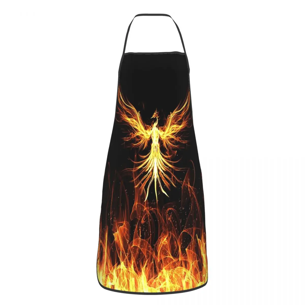 Phoenix Mythical Bird Aprons Chef Cooking Tablier Waterproof Bib Kitchen Cleaning Pinafore for Women Men Painting