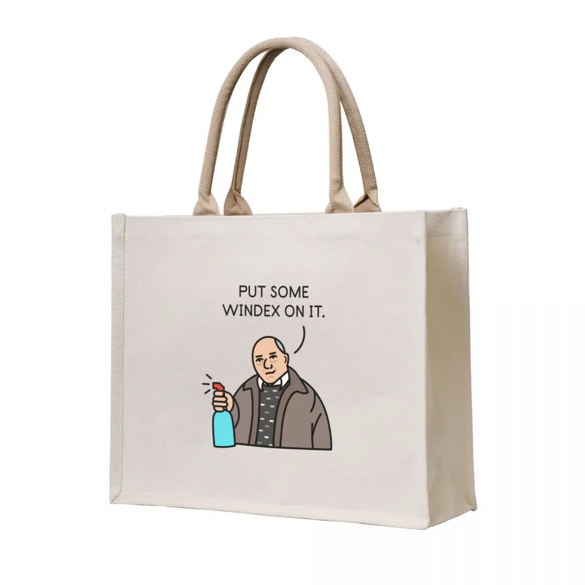 

Put Some Windex On It Tote Bag free delivery bags large size bags Canvas bag for women canvas shopping bag