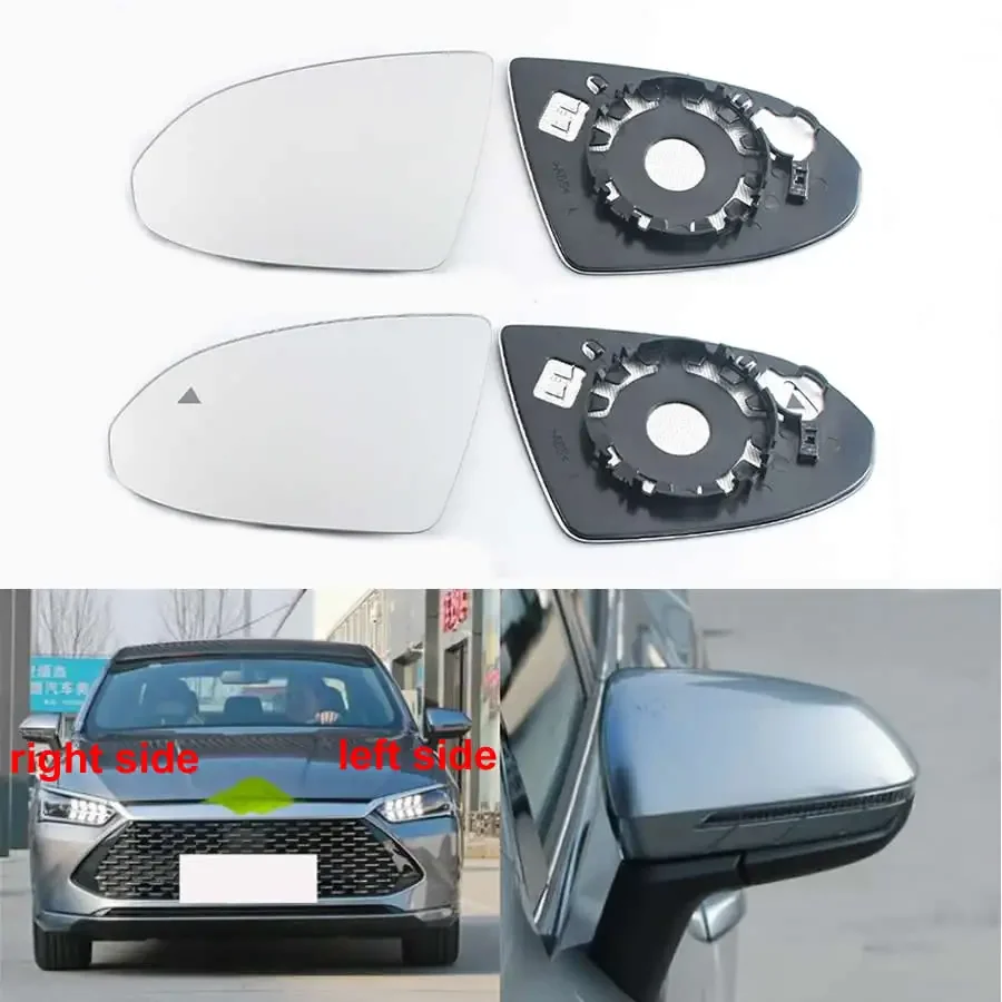 

For BYD Qin Plus 2021-2023 Replacement Car Side Rearview Mirror Glass Rear View Mirrors Lens with Heating