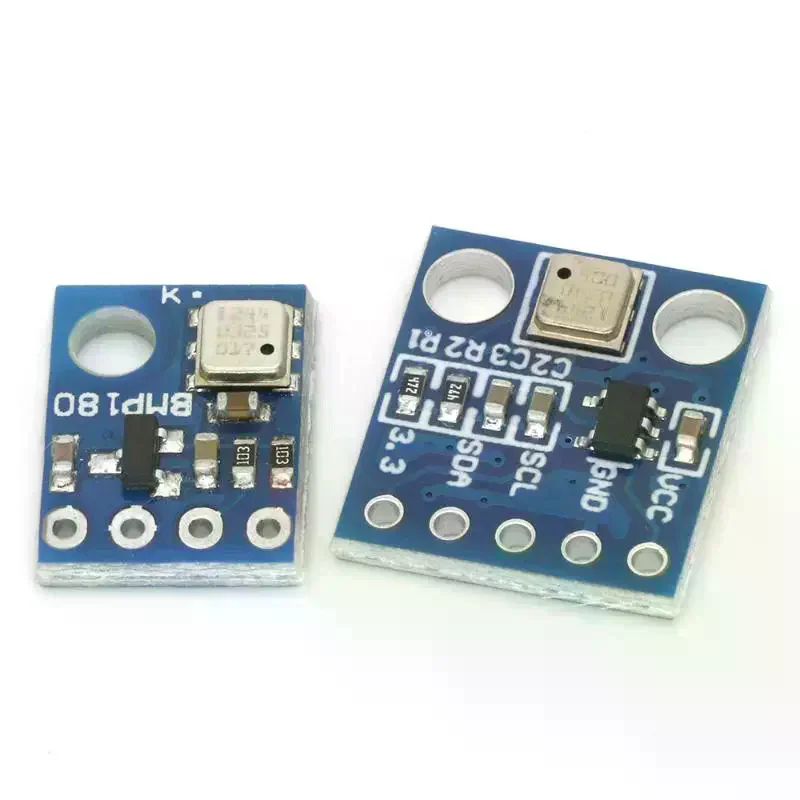 1 Set High-Precision Digital Pressure And Temperature Sensor Module GY-68 BMP180 Compatible With BMP085 For Arduino ESP32