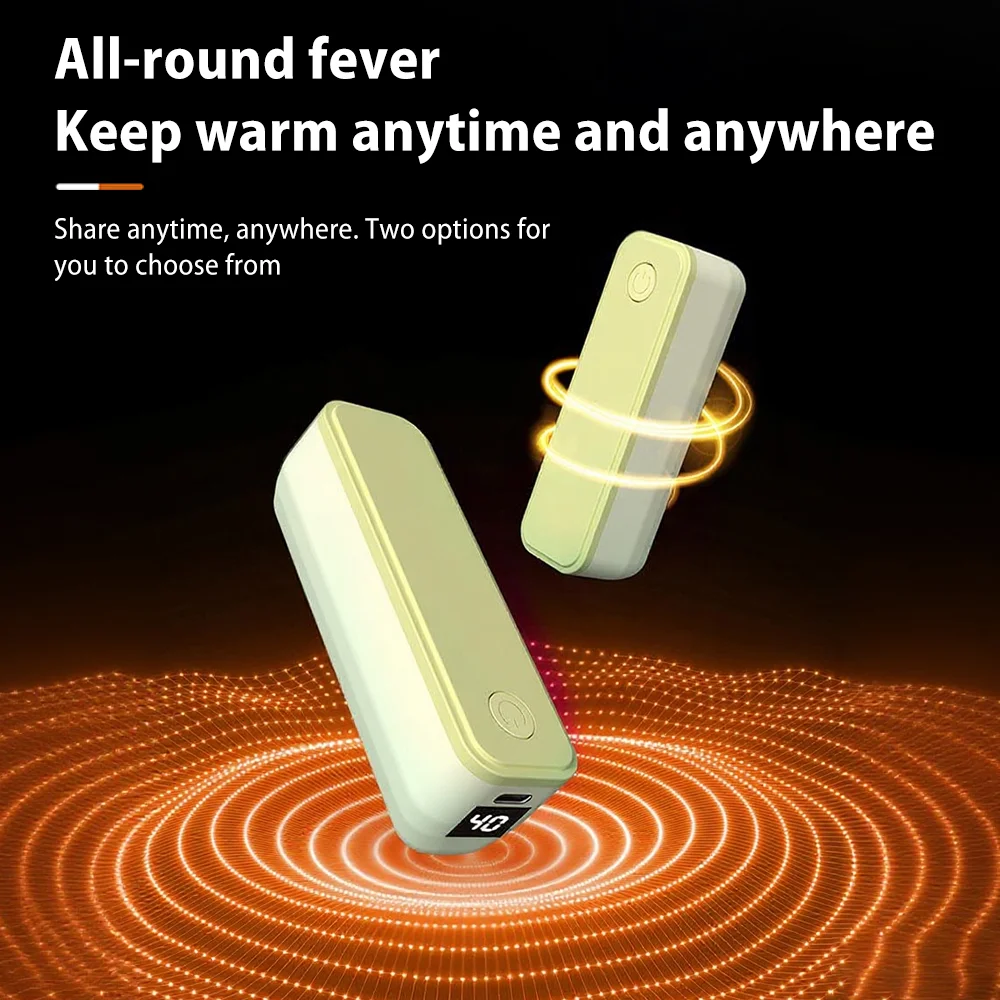 

Магнитный сплит-тип большой емкости для студентов, уличного общежития, электрическая грелка для рук, портативный обогреватель для кемпинга и охоты, подарки для женщин