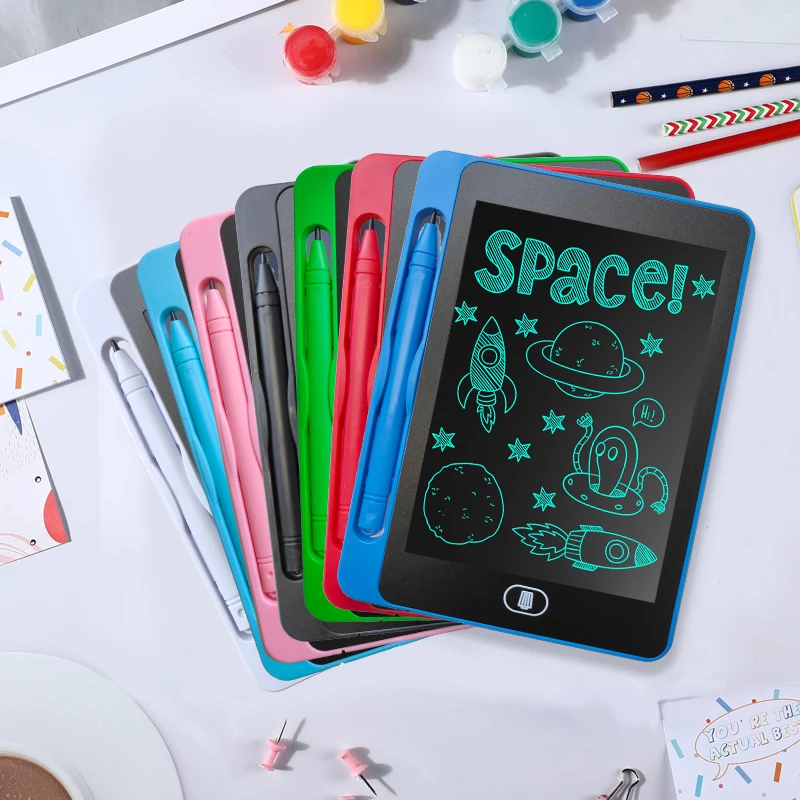 

Планшет для рисования с ЖК-экраном 6,5 в одном цвете, доска для рисования для детей на день рождения, День благодарения, Хэллоуин, Пасху, рождественские подарки
