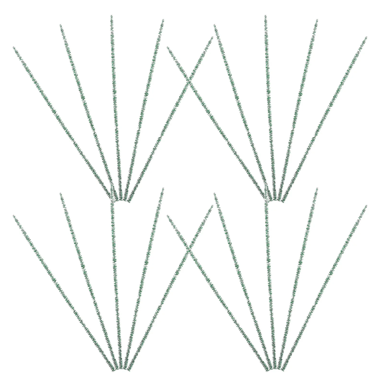 

200pcs Glitter Chenille Stems 5Mm Diy Craft Material For Kids Bendable Sticks Party Favors Art Projects Handicraft Supplies