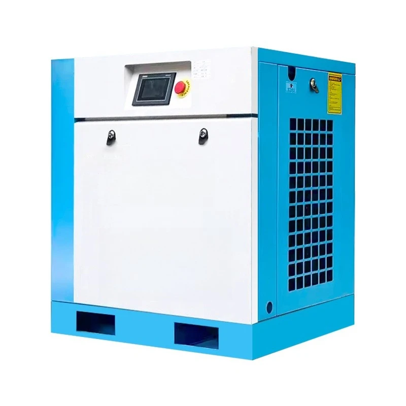 Frequency conversion screw air compressor Industrial air pump Silent air compressor 220V