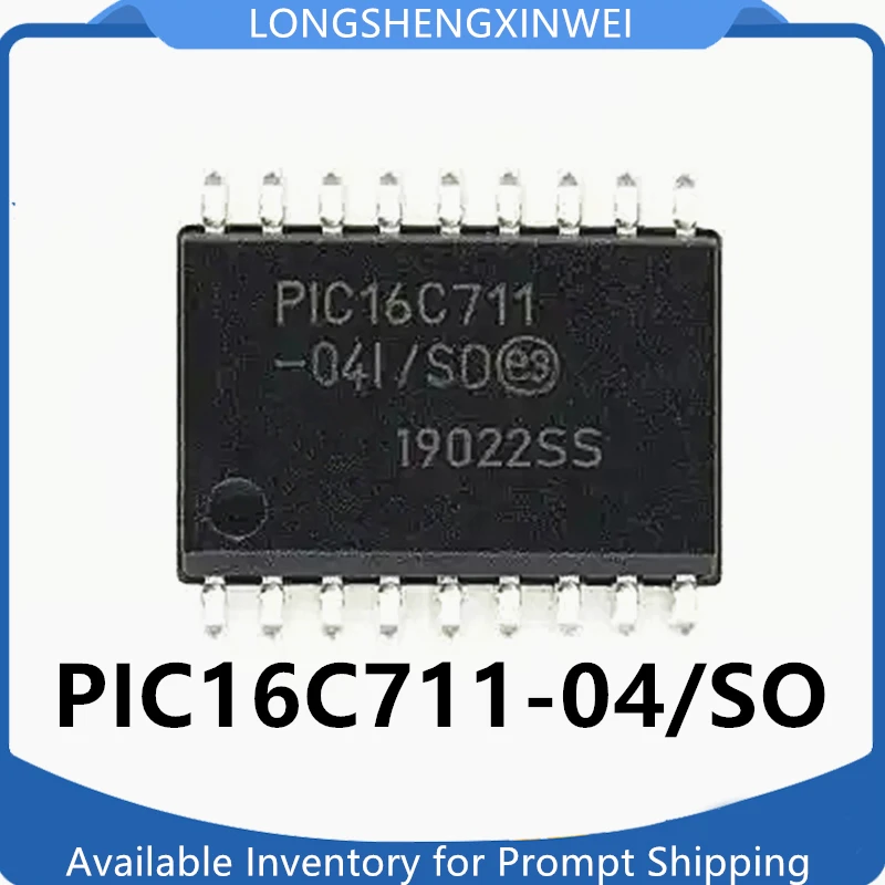 

1PCS PIC16C711-04/SO PIC16C711 Packaged SOP-18 Eight Bit Microcontroller Original Stock