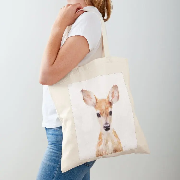 

Little Deer Tote Bag cute pouch bag shopper bag women canvas tote tote screen
