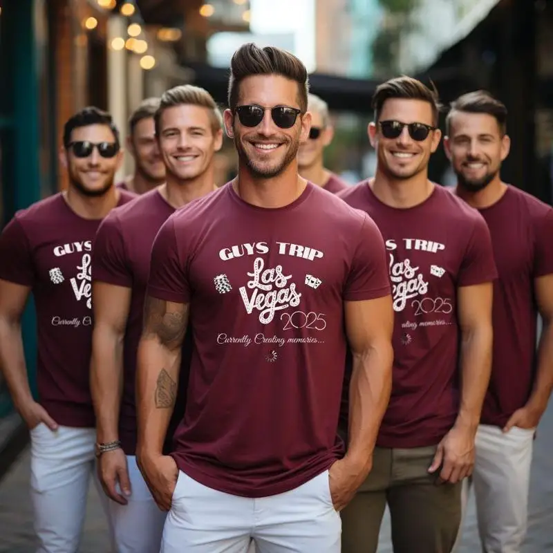 Vegas Guys Trip T S… - image