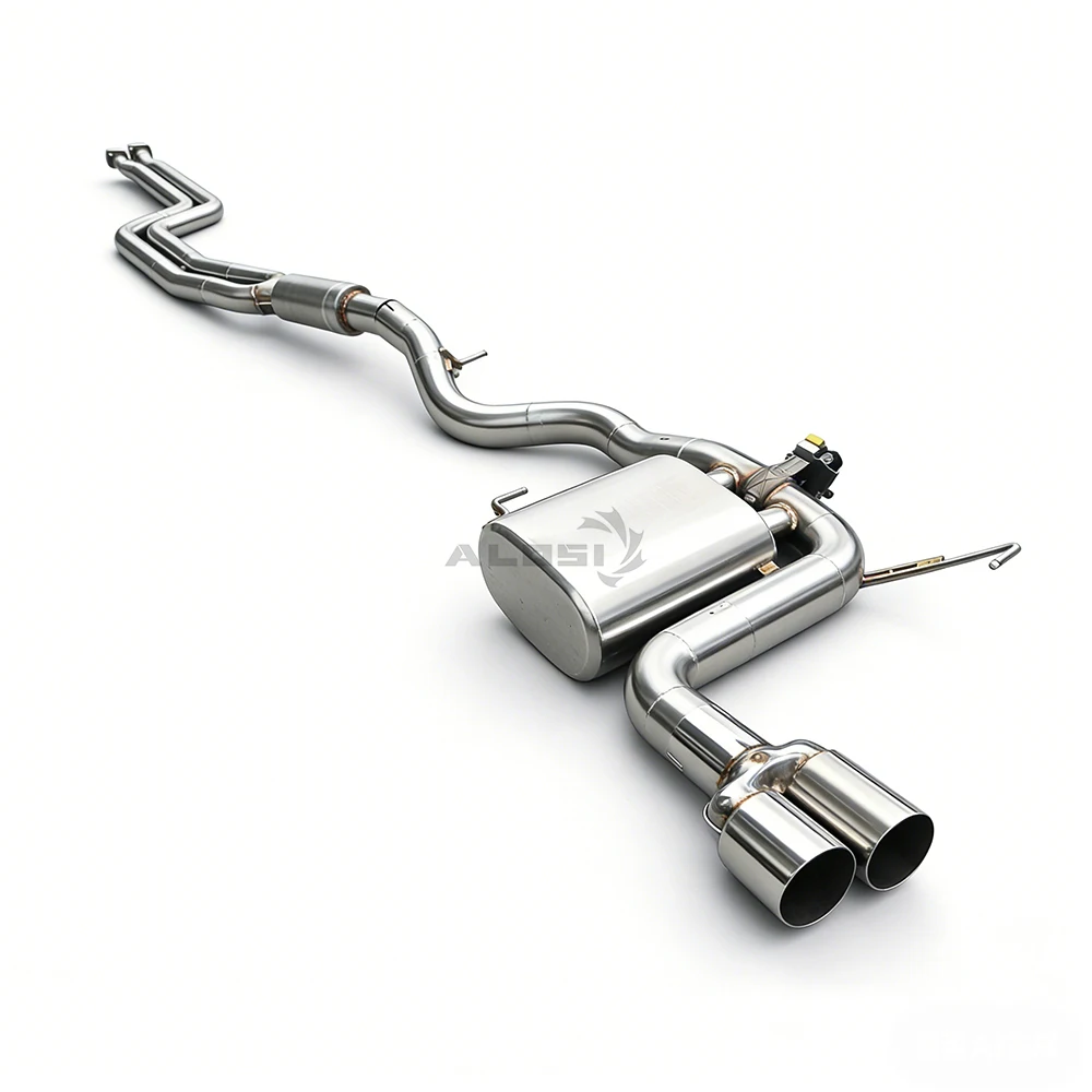 

For BMW 325i 2.5 N52(E90 E92 E93) Touring 2005-2009 Stainless steel high-performance sports car sound exhaust with valve