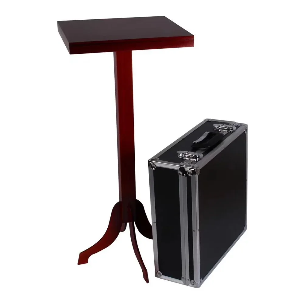 Floating Table With Anti Gravity Vase Carrying Case Magic Tricks Professional Magician Stage Illusion Gimmick Floating Fly Magia