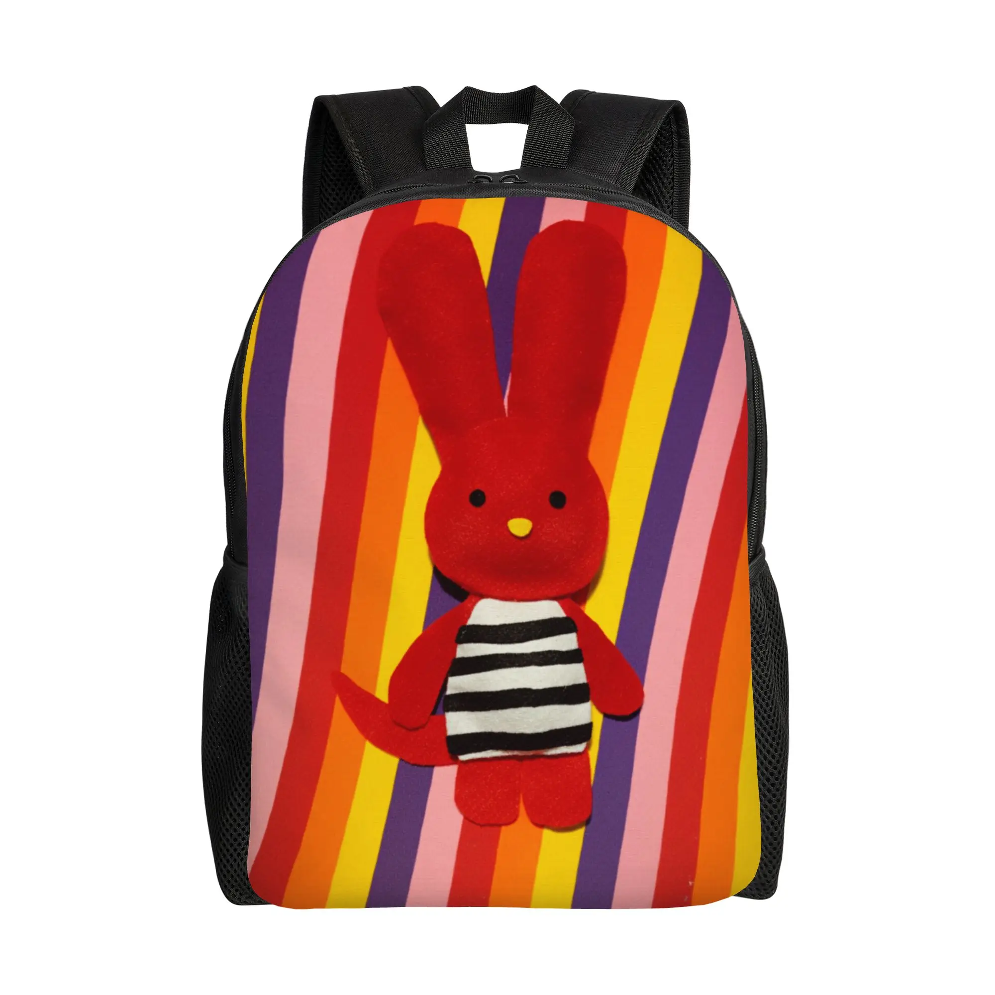 

31 Minutos Rabbit Posing Backpack Boy Girl Print Backpacks Polyester Casual High School Bags Outdoor Style Designer Rucksack