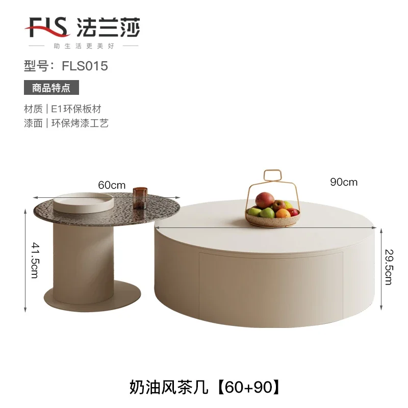 

Легкий роскошный шкаф для телевизора Гостиная Маленькая квартира Напольный шкаф для телевизора в кремовом стиле