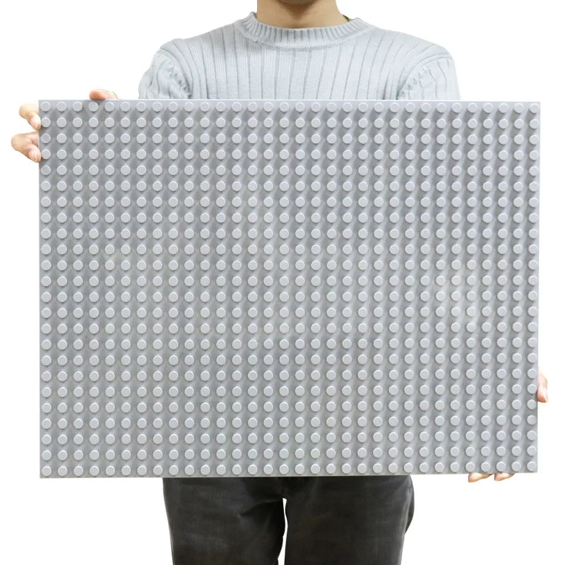 

24x32 Dots Large Base Plate, Big Size Building Block Base Board, Duplo Compatible Brick Baseplate for Kids Construction Play