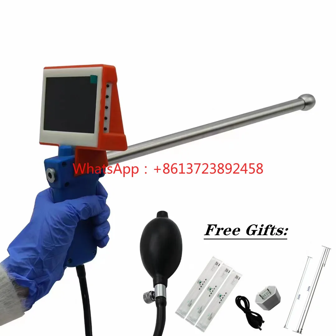 

Cattle Vision Artificial Insemination Stainless Steel Probe Cow Smart Equipment Farm Breeding Tool Animal Conceptio