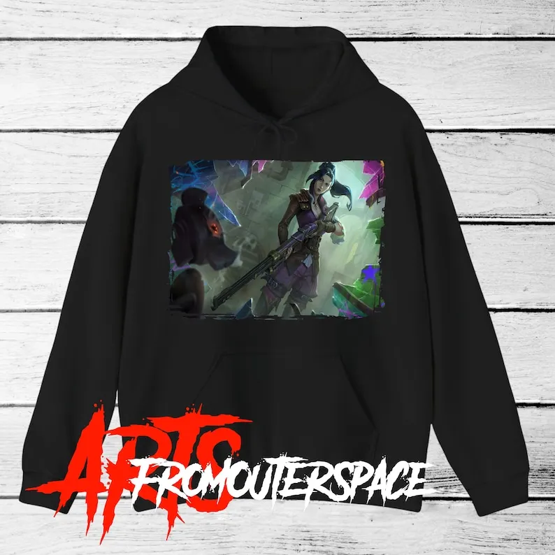 Unisex hoodie Caitlyn / Hooded Sweatshirt Arcane