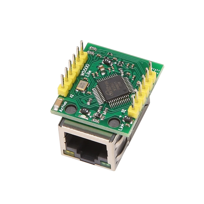 RISE-W5500 Ethernet Network Module SPI Interface Ethernet/TCP/IP Protocol Compatible Wiz820io