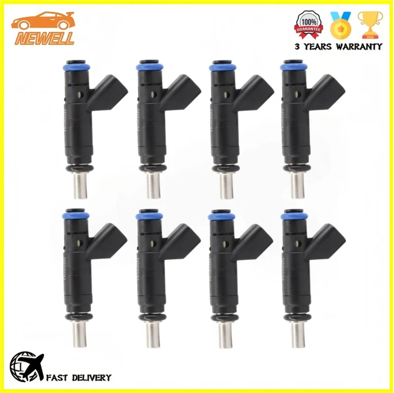 

8pcs 04591851AA Fuel Injector For JEEP&RAM COMMANDER GRAND DODGE CHEROKEE MAGNUM CHRYSLER 1500 DAKOTA 4.7L 5.7L V8 04591851AB