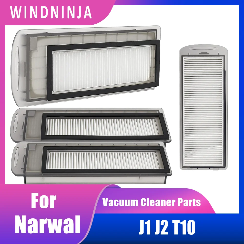 

HEPA Filter Replacement For Narwal J1 J2 T10 Vacuum Washable Filter Durable Spare Parts Robot Vacuum Cleaner Sweeper Accessories