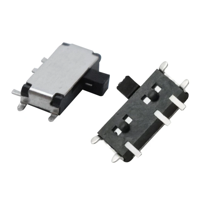 20pcs MSK12C02 Mini Slide Switch 2 Position 3 Pin 1P2T SMD Horizontal Surface Mount Toggle Switch for PCB Electronics Toys