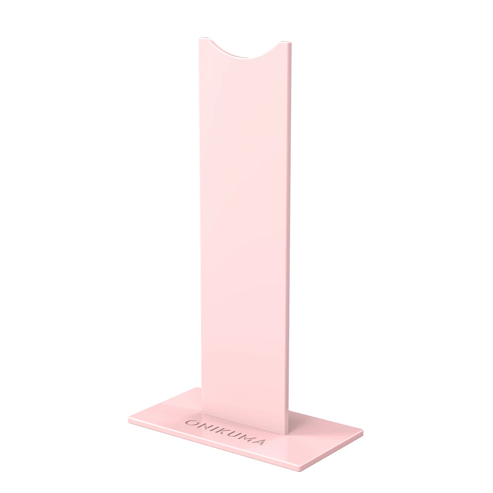 Pink Cat Wireless Headphone Stand Rack For ONIKUMA Gaming Headset Stand Cute Girl Support Bluetooth Headphone Holder Stand Shelf