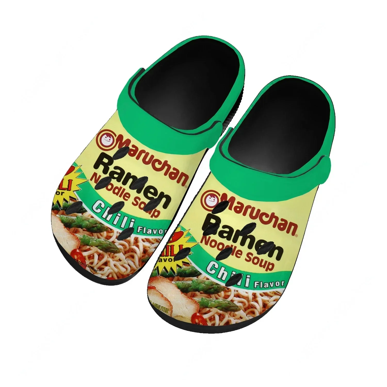 

Maruchan Home Custom Sandals Women Teenager Fashion Water Shoe Garden Breathable Comfort Beach Summer Hole Slippers