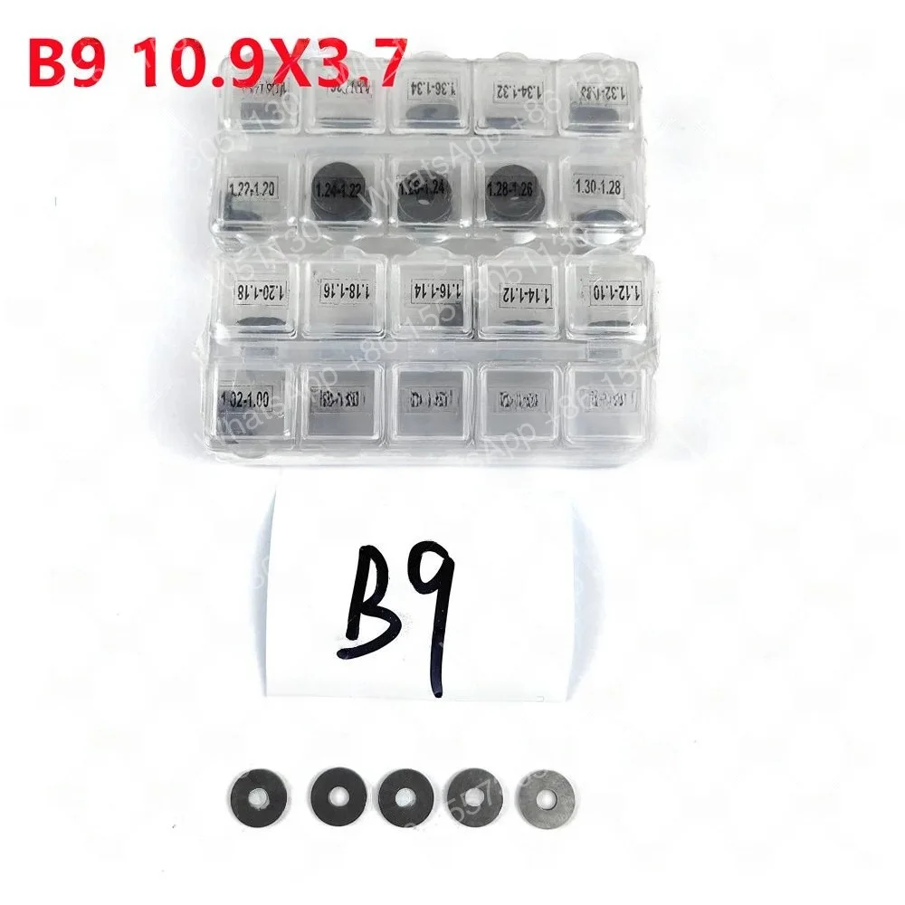 Common Rail G4 Injector Solenoid Nozzle Armature Adjustment Shims for 1GD 2GD 23670-0E010 23670-0E020 23670-0E060 23670-0E070