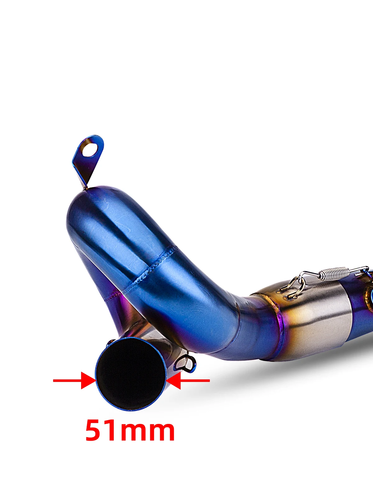 

For Yamaha MT-07 MT07 motorcycle exhaust manifold slide on 51mm escape exhaust Full Exhaust System Kit