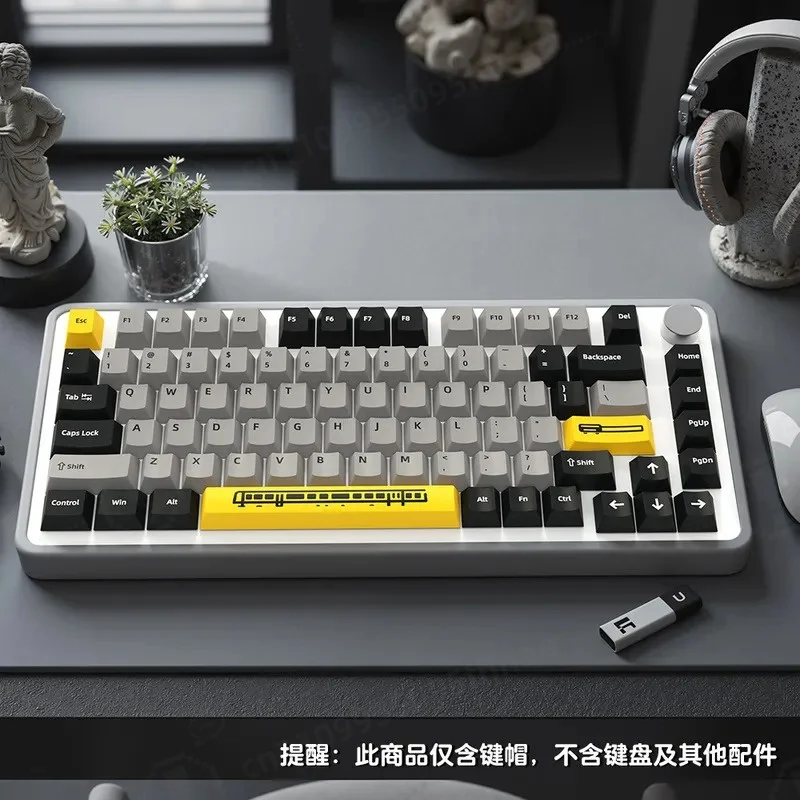 135 Key Original Keycaps for Mechanical Keyboard English Russian Korean German French Layout PBT ABS Replacement Caps Hot