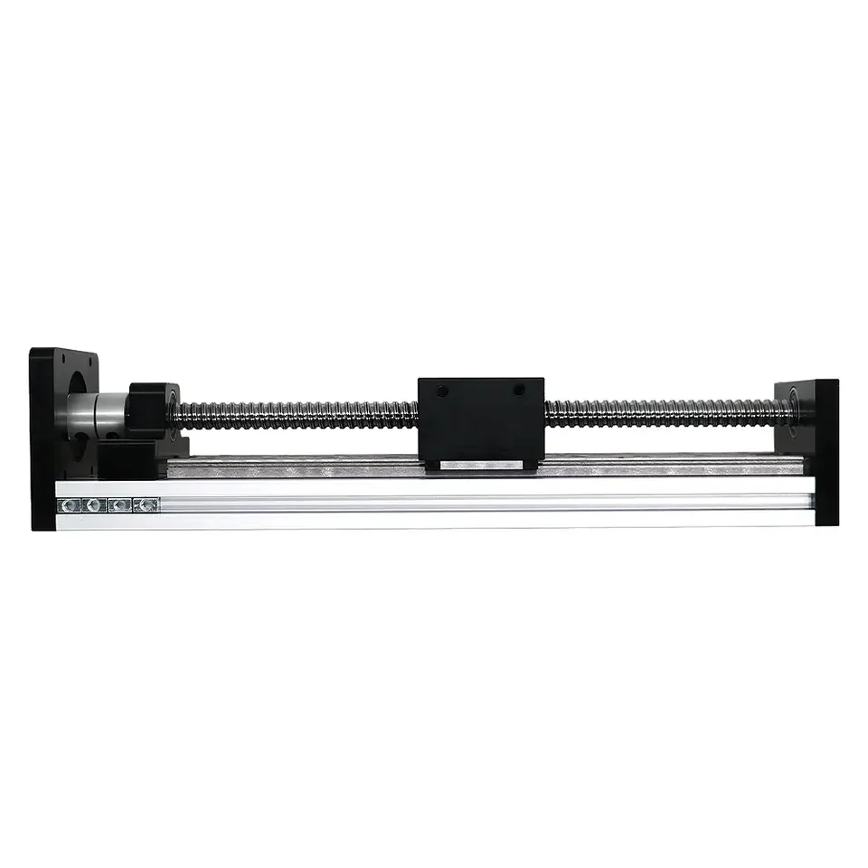 high-speed dustproof aluminum belt driven linear slide table module GX1204-200 used for laser