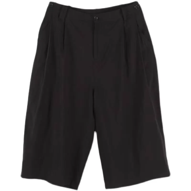 

Men's Casual Straight Nine Pants Black Pants Men's Pants Dark Yamamoto Style Slacks Large Size Popular In Spring And Summer