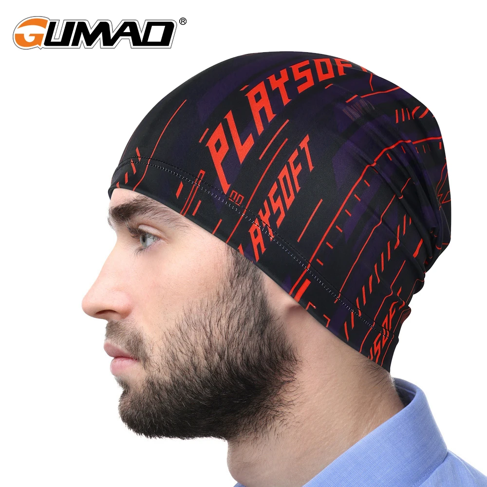 Summer Cool Silk Hats Running Sport Cap Bike Riding Workout Big Caps Bicycle Beanie Headscarf Professional Cycling Hat Women Men