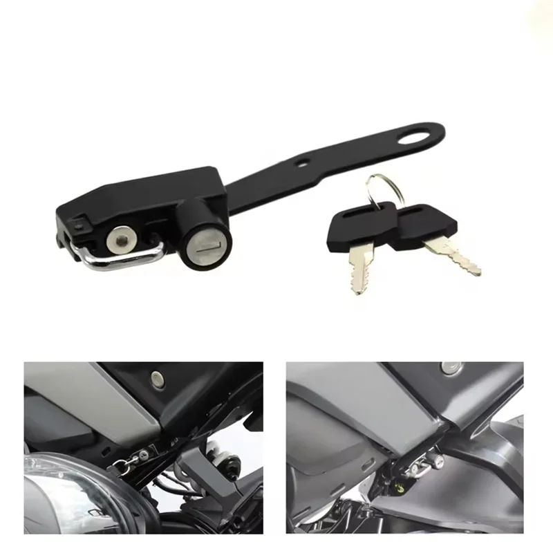 

Compact Motorcycle Helmet Lock Kit For VITPILEN401 SVARTPILEN 401 250 2024- Helmets Anti-Theft Lock