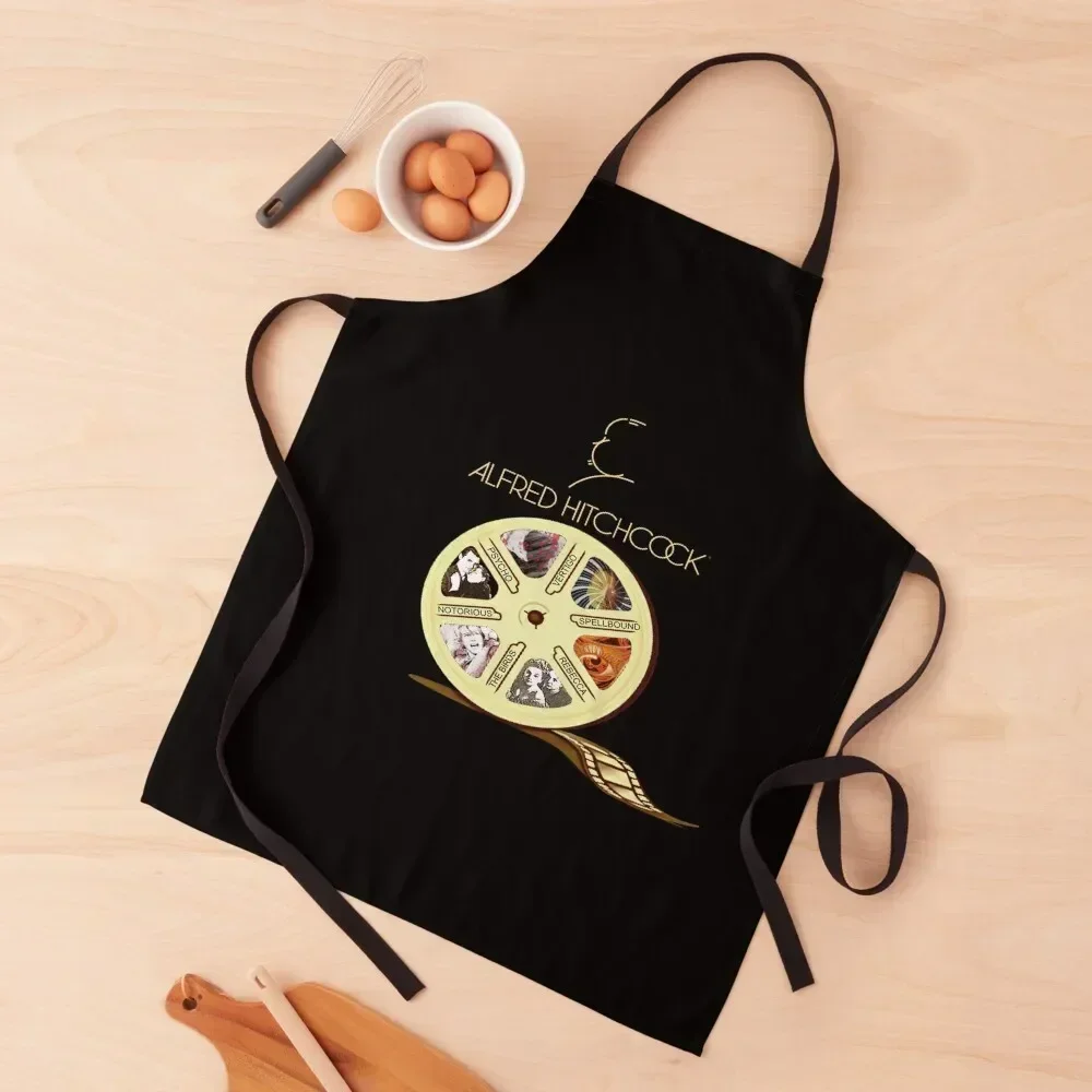 

Alfred Hitchcock Apron Kitchen Cooking kitchen gadgets chef for man Apron