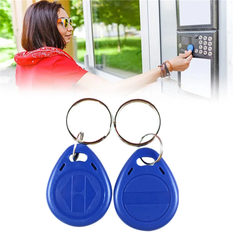 

250 PCS Writable 125Khz RFID Key Fob Proximity ID Card Token Tag Rewritable T5577 Universal