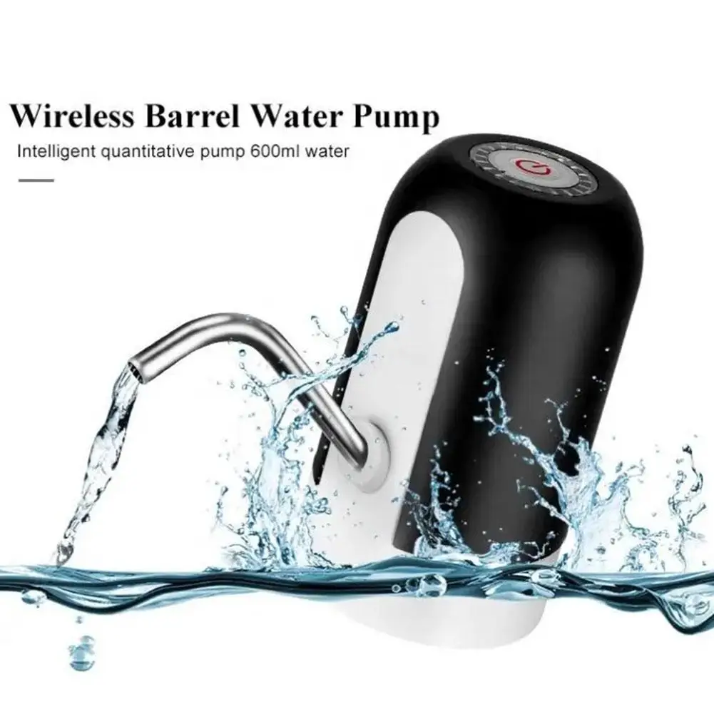 Portable Water Dispenser Electric Pump Household Mineral Water Wireless One Click Water Kitchen Dispenser Hand Press Water Pumps