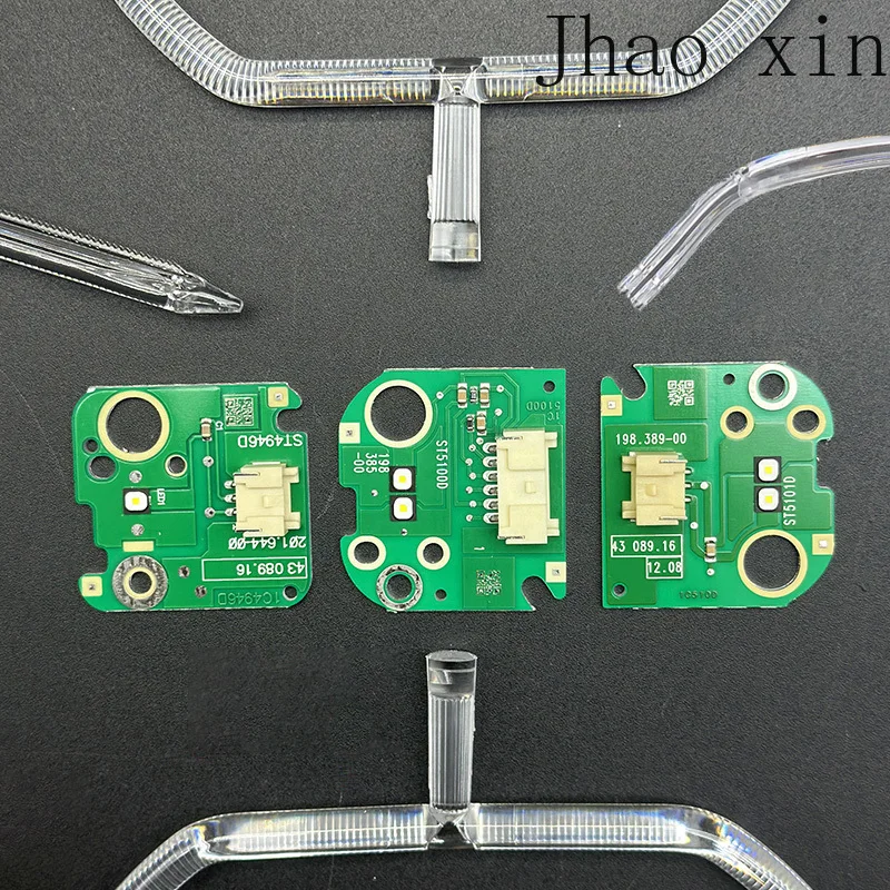 Für BMW 3er F30 F35 2016-2019 LED-Augenbrauen-Autoscheinwerfer DRL-Leitstreifen Tagfahrlichter Angel Eyes Ballast LED-Chip – Detail 2