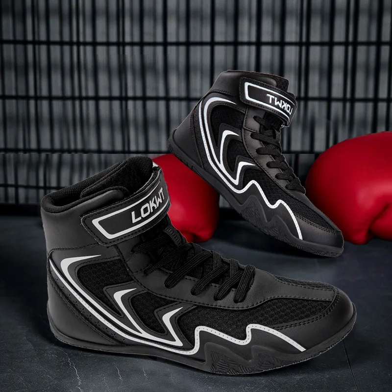 

Men's and Women's Wrestling Shoes Comfortable and Versatile Boxing Trainers Non-Slip Wrestling Shoes Boxing Trainers
