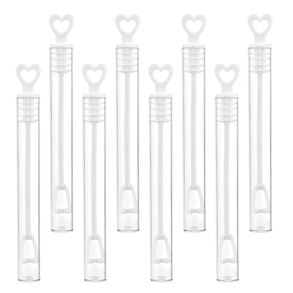 

24 Pcs Empty Bottle of Bubble Tube Wands Tubes Bubbles for Kids Bulk Makers Wedding Child