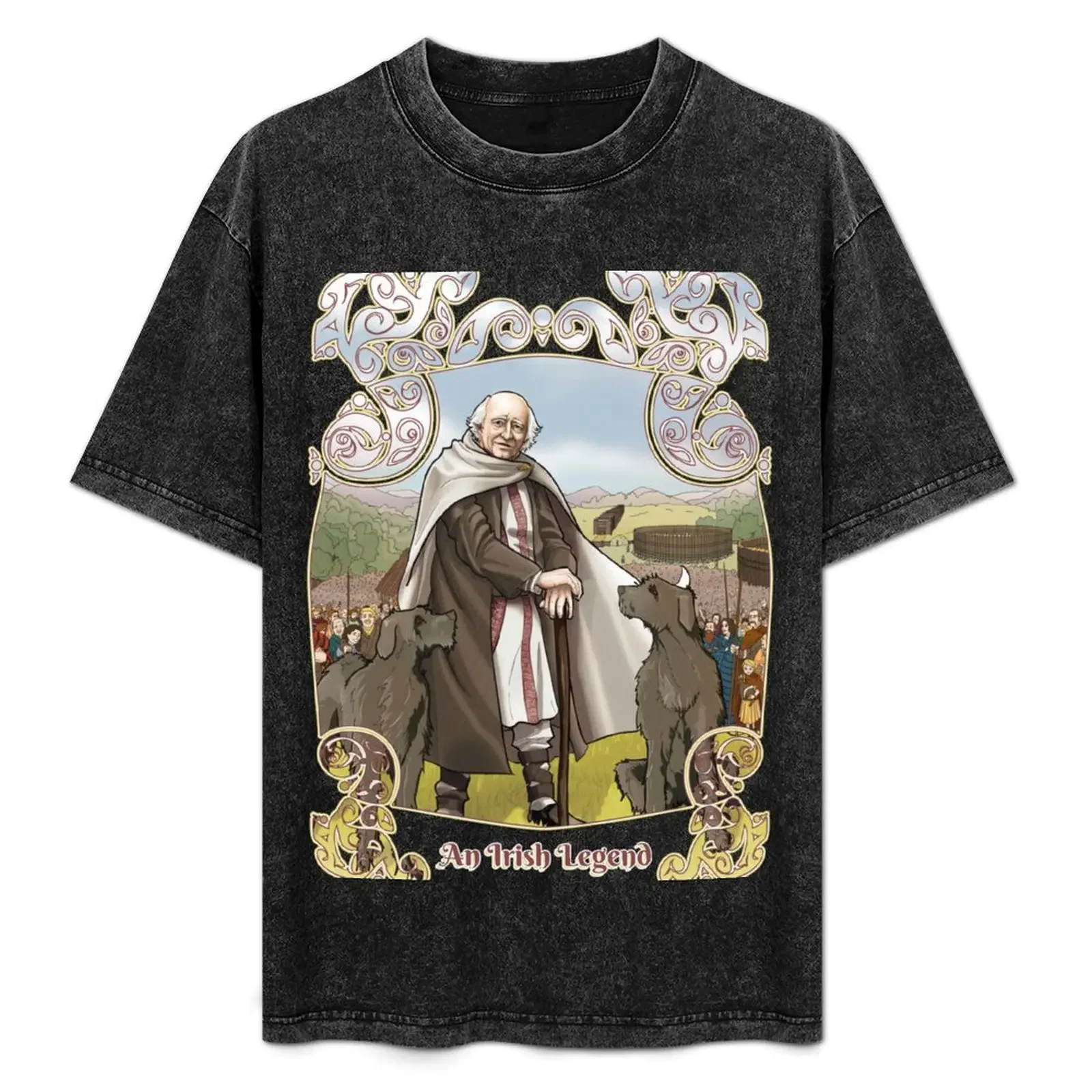 

An Irish Legend - Michael D. Higgins T-Shirt anime t shirts oversize t-shirts man valentines clothes mens t shirt