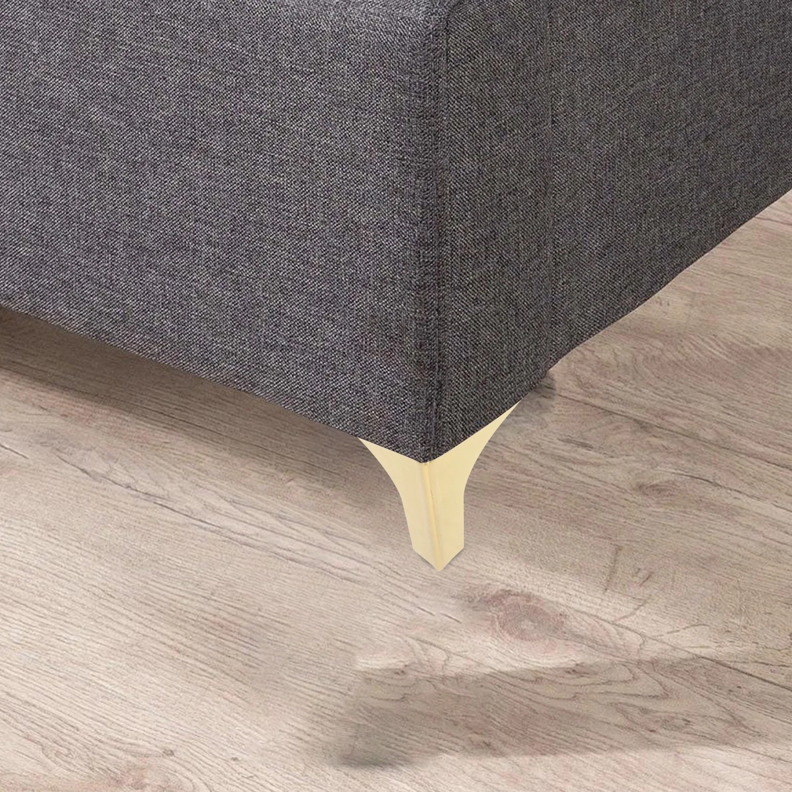 

8pcs Furniture Legs Metal Cabinet Feet Heavy Duty Sofa Table Support Modern Gold Iron Risers Replacement For Stand Chair