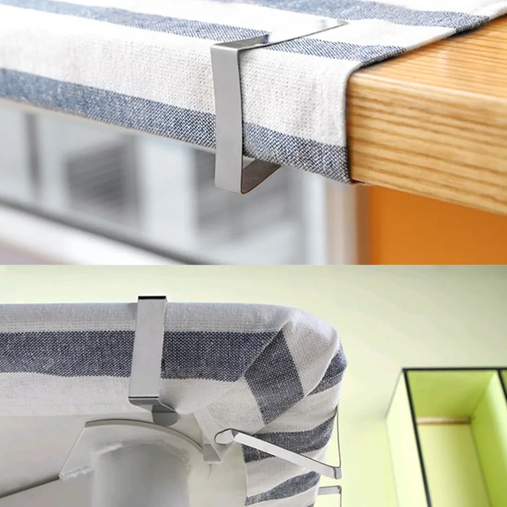 Stainless Steel Tablecloth Clip Long-lasting And Rust Resistant Tablecloth Fixing Clip And Sturdy