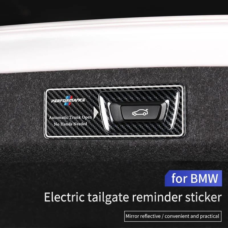 Car boot power door sticker BMW Exclusive For BMW 1 2 3 5 7 Series X1X2X3X4X5X6G20 G30 G11 G12