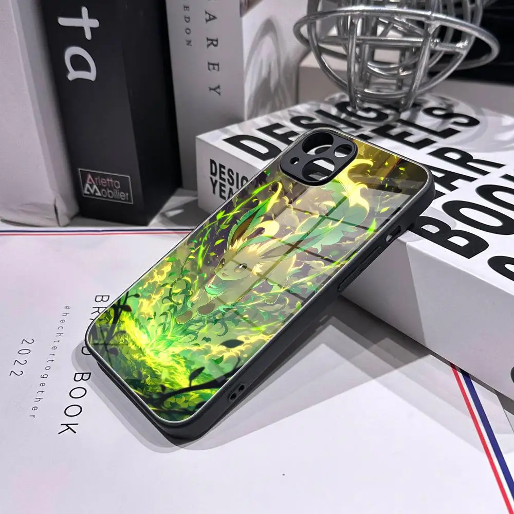 Cover P-Pokemons Phone Case Tempered Glass Shell FOR IPhone 16ProMAX 14 12 17Pro Air 15 16 Plus 13 Pro MAX Cover view 4