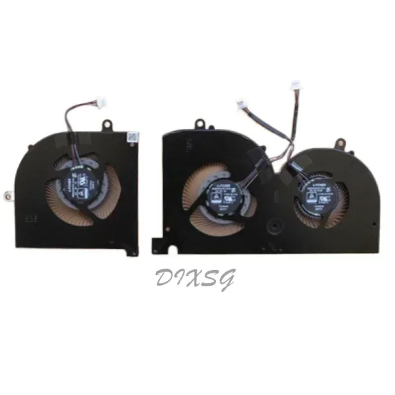 New Original Laptop Gaming Cooling Fan For MSI GS75 Stealth 10SE 10SF Creator 17 A10SFS MS-17G3 B5005 HS-U4Q/U3J CPU GPU 5V 1A