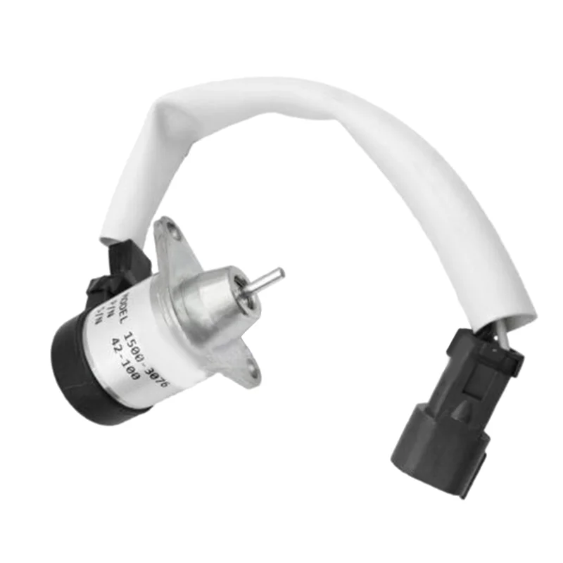 12 В 1500-3076,41-9100,42-100 Соленоид отключения подачи топлива для охлажденных грузовиков и дизельных двигателей для соленоида остановки двигателя Yanmar