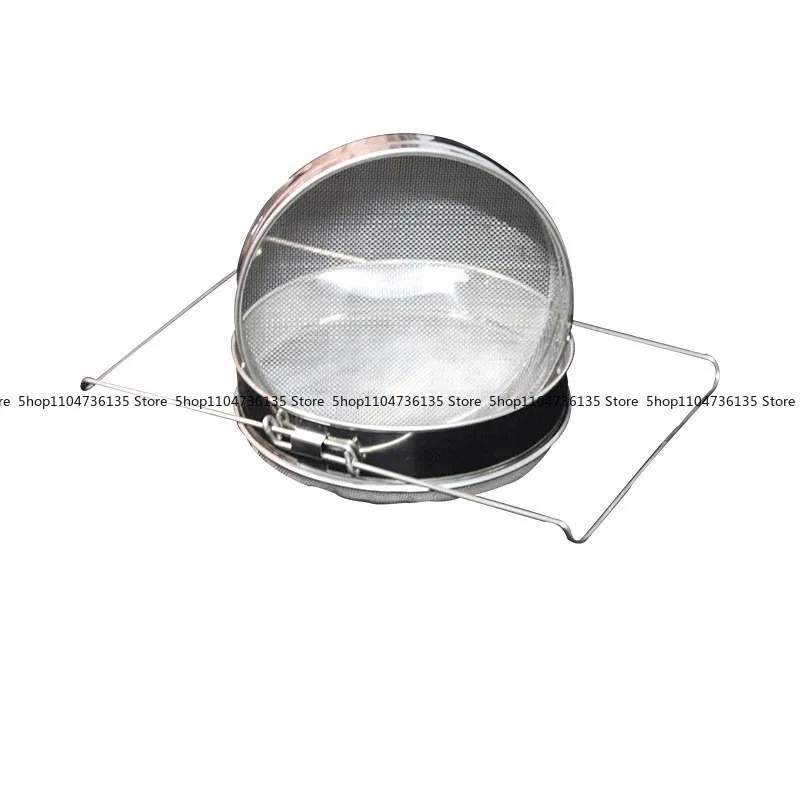 Stainless Steel Double-layer Honey Filter, Slag-separated Folding Ultra-fine Household Small Filter, Tools