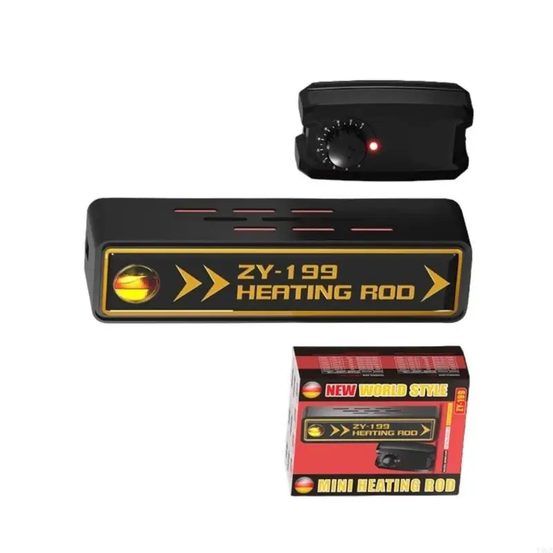 

Efficient Heating Aquarium Mini Heater with Precise Temperature Control for Fishtank Fish Safety Habitats Y5GB