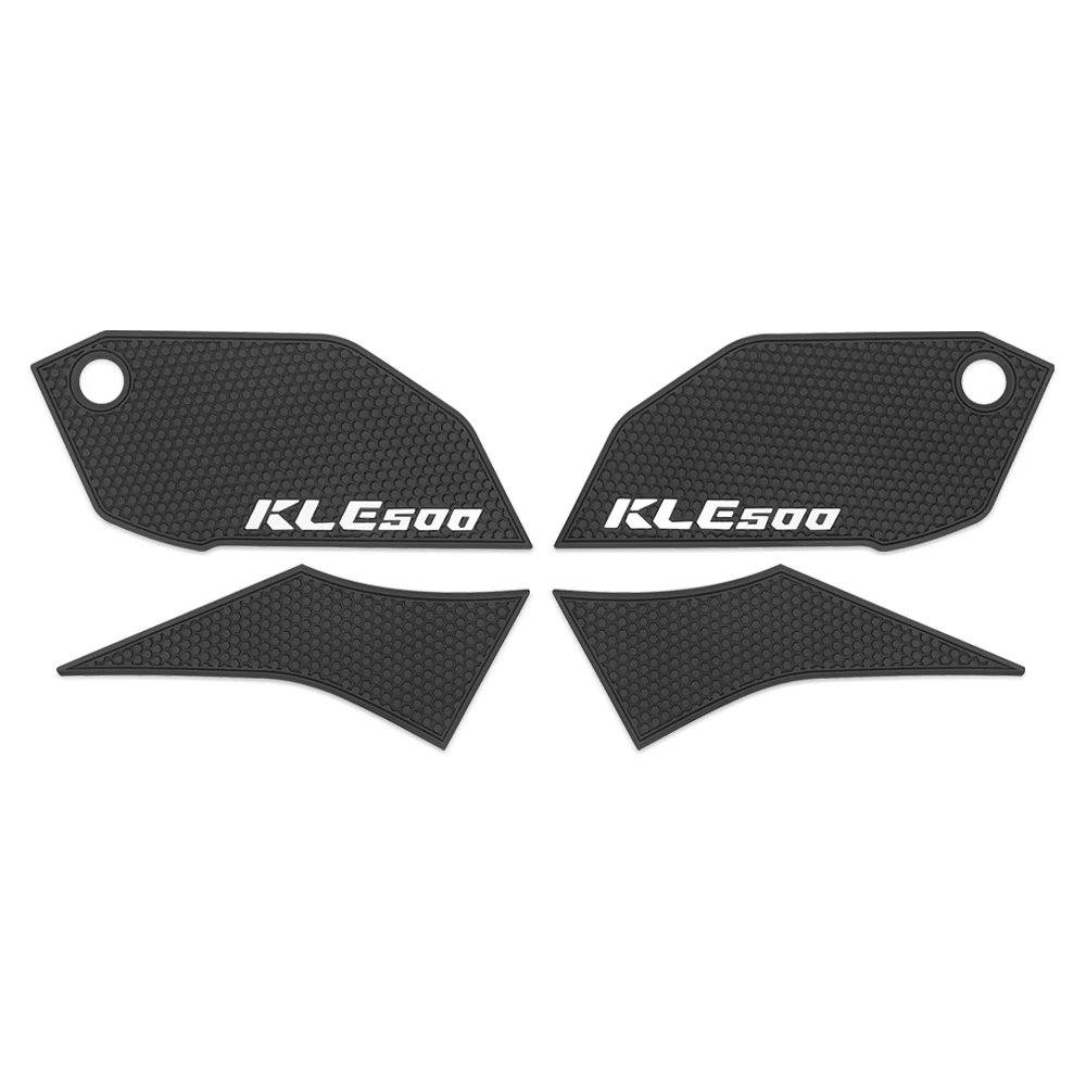 For Kawasaki KLE500 SE ABS 2026 KLE 500 Motorcycle Fuel Tank Pad Anti-Slip Side Knee Sticker Traction Gripping Decal Accessories