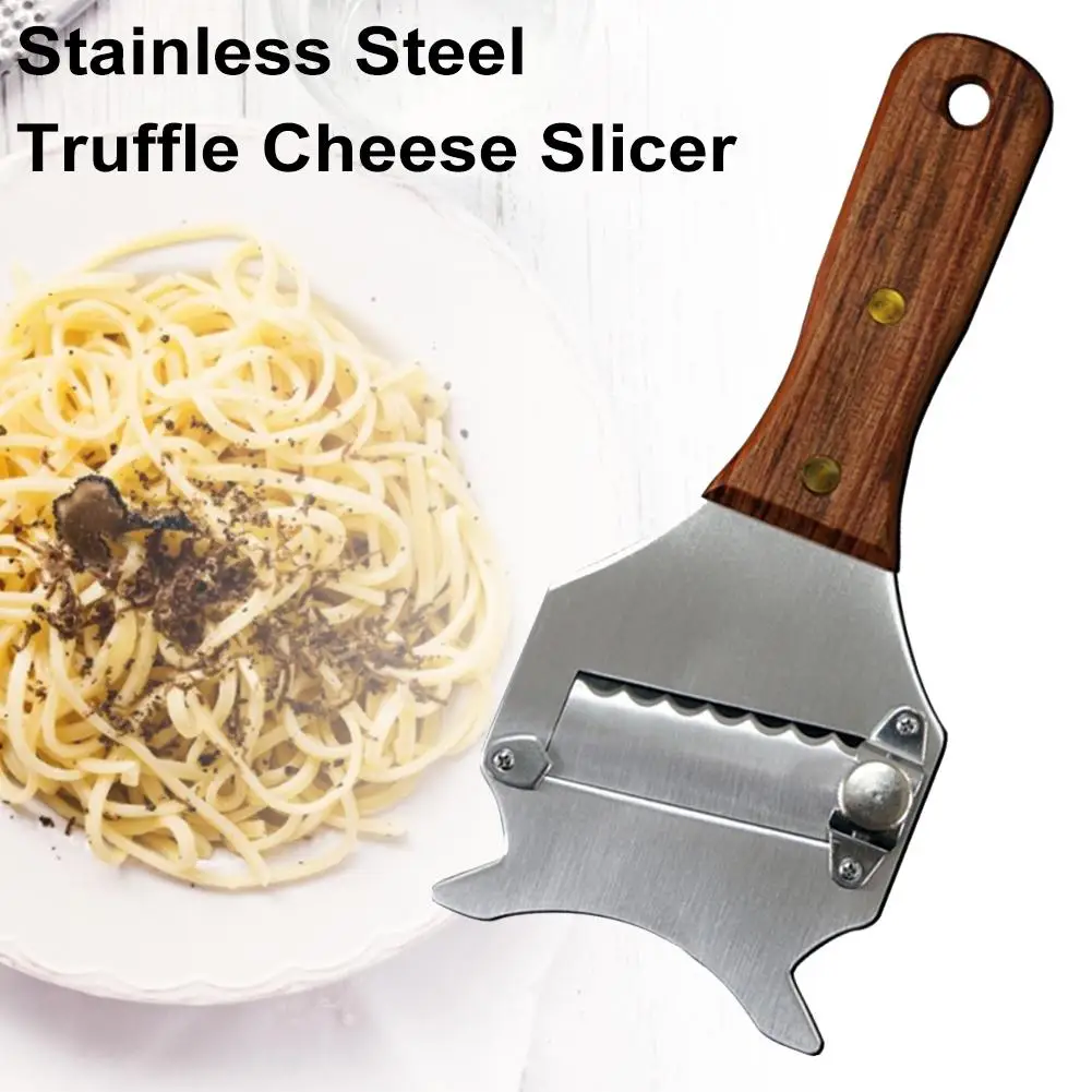 Practical Cheese Cutter Truffle Butter Roll Slicer Durable Stainless Steel S pice Grater Kitchen Baking Supplies Truffle Shaver