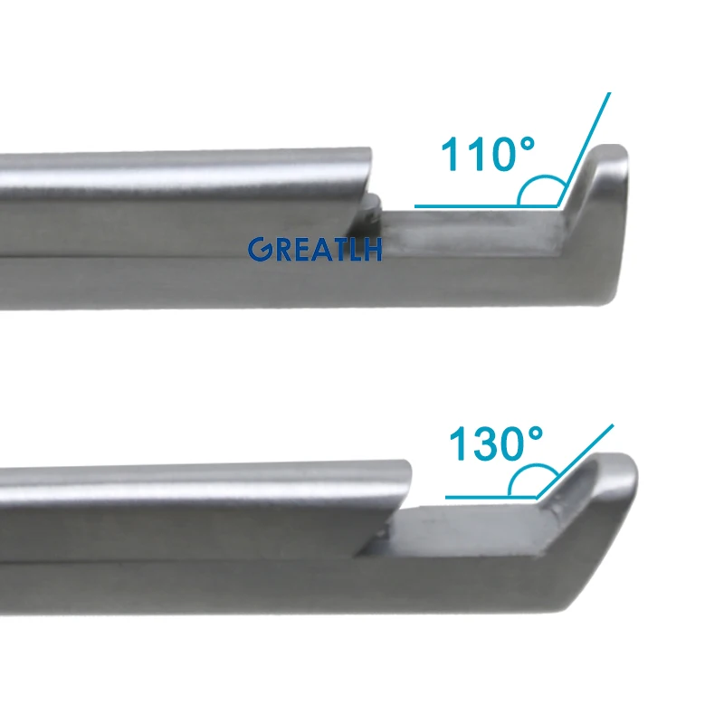 GREATLH New Kerrison Rongeur Angle 130 Degree Bite Width 4mm Long Stainless Steel Veterinary Orthopedics Instrument