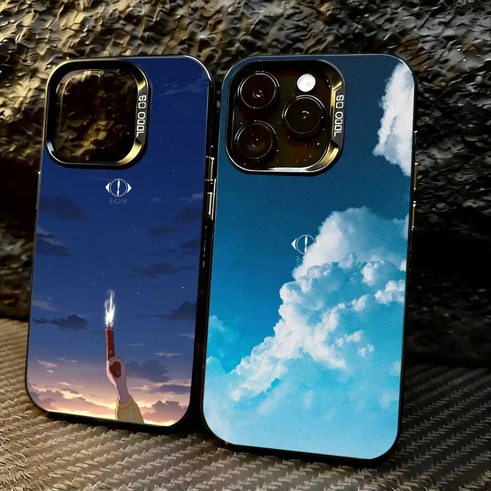 

M-MUSIC Y-Yorushika S-sart Phone Case For iPhone 17,16,15,14,13,12,11 Plus,Pro Max,XS,Colorful Silver Black Cover